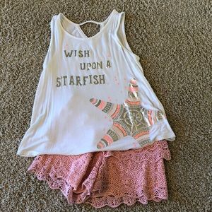 Summer matching short set